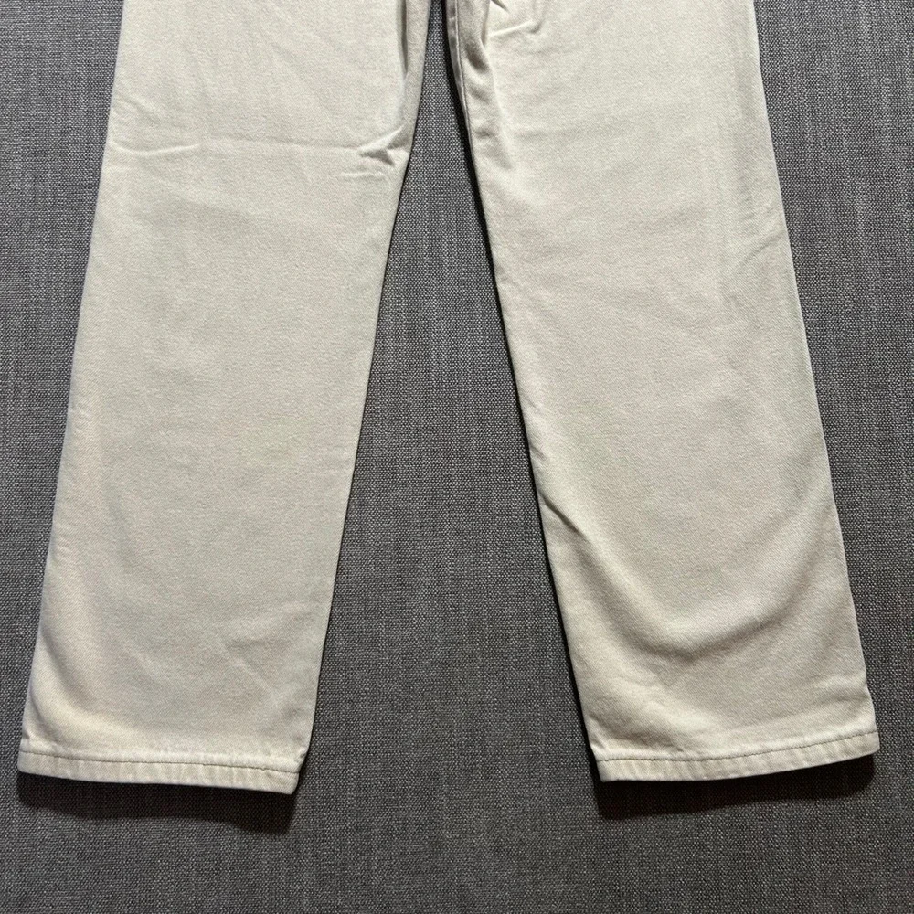 Wrangler Cowboy Cut Jeans Mens 31x30 Tan 13MWZTN Straight Leg Cotton Denim